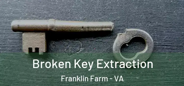 Broken Key Extraction Franklin Farm - VA