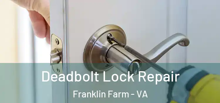  Deadbolt Lock Repair Franklin Farm - VA