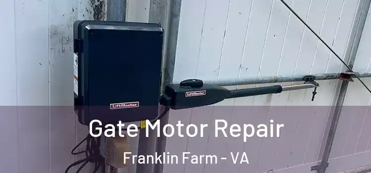  Gate Motor Repair Franklin Farm - VA