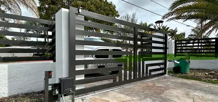 Automatic Driveway Gate Installation Franklin Farm