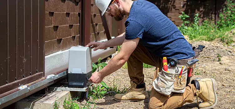 Electric Driveway Gate Installation Franklin Farm