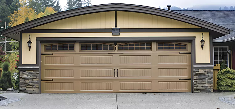 Residential Vinyl Roll Up Doors Franklin Farm